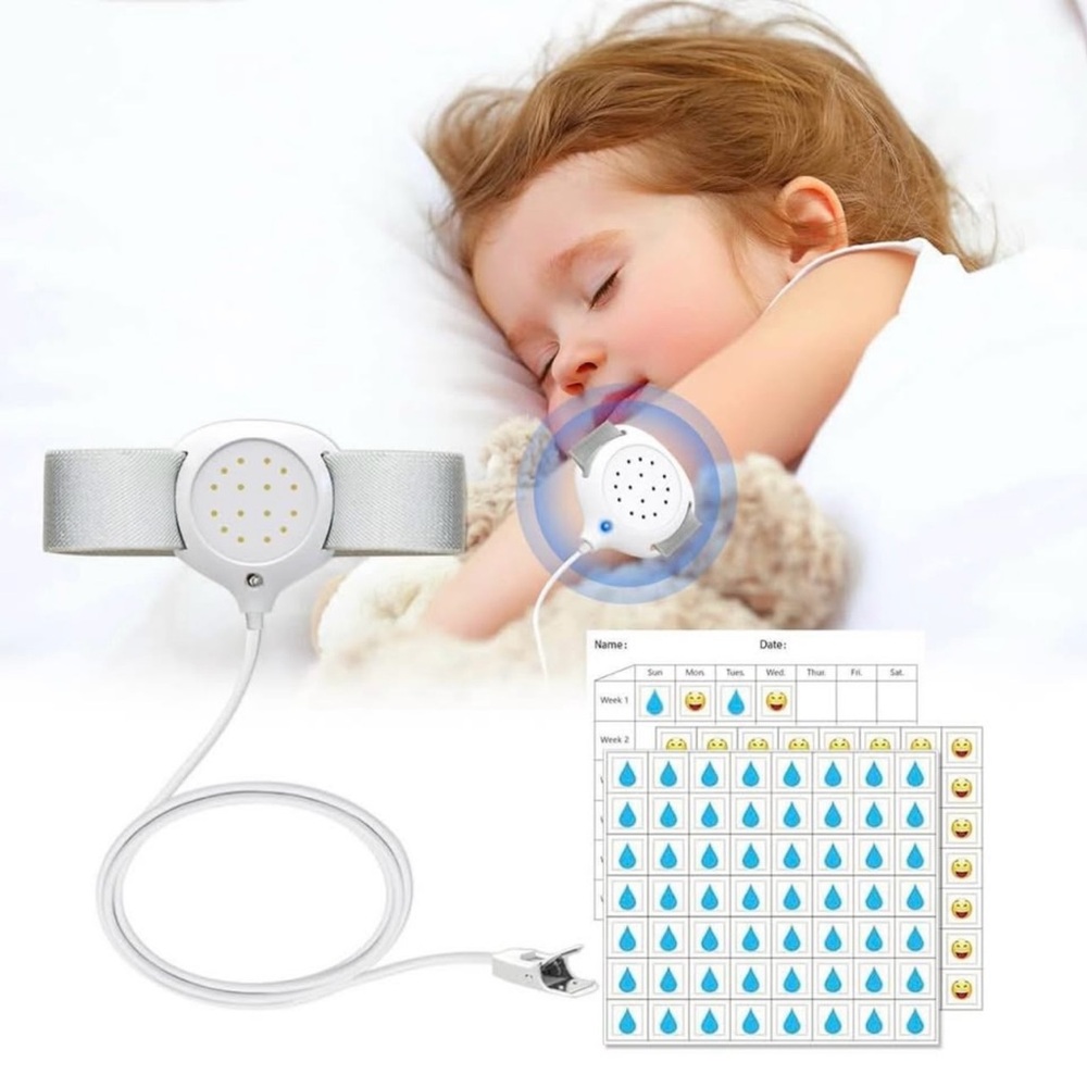 White Bedwetting Alarm for All Ages